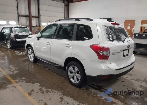 2016 Subaru Forester 2.5I Premium from USA, damaged, VIN JF2SJADCXGH435668